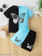 Cotton Blend Clothing Set for Girls 