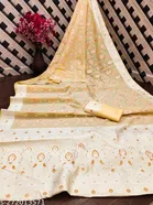 Cotton Zari Woven Saree for Women 