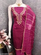 Zari Woven Patiala Suits for Women 