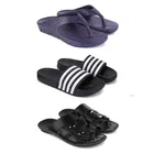Combo of Sliders with Flipflops & Slippers for Men 
