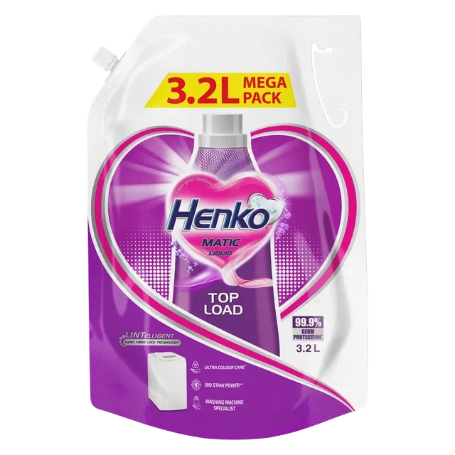 हेनको मैटिक टॉप लोड लिक्विड डिटर्जेंट 3.2 L (रिफिल)