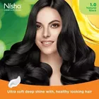 Nisha Creme Color Natural Black.1.0, 