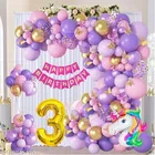 59 Pcs 3th Birthday decoration kit, Multicolour, Set of 1
