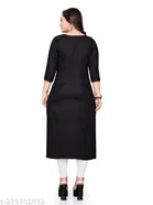 Ethnic Motif Rayon Kurti for Women 