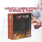 Raftaar Dotted Condoms Extra Time F- Chocolate,Jasmine,Orange,Strawberry 