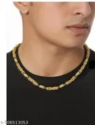 Brass Chain for Men (Golden)