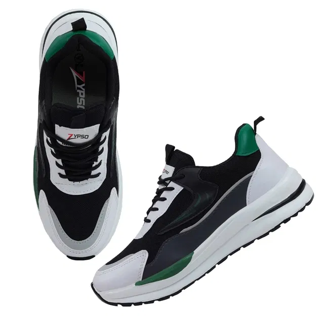 Sports Shoes for Men, Grey & Black (8)