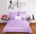 Polycotton Double Bedsheet with 2 Pillow Cover 