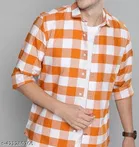 Cotton Blend Checked Shirts for Men, Multicolor, Pack of 3 