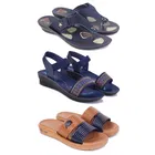 Combo of Slippers with Sandals & Sliders for Women 