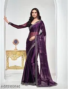 JImmy Choo Saree for Women, Wine 