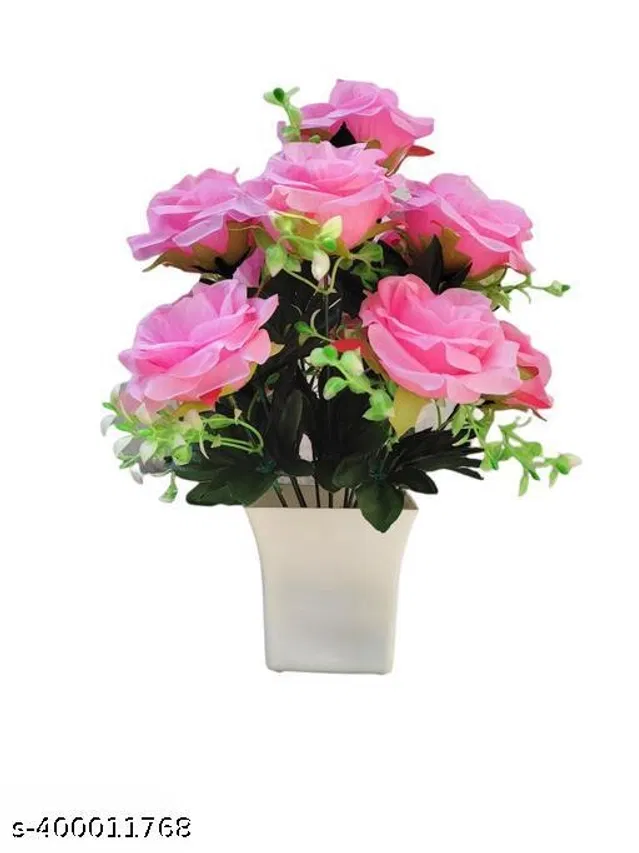 Plastic Artificial Flower (Multicolor)