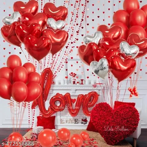 41 Pcs Balloons Decoration Kit, Multicolour, Set of 1