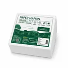 TerraHome Small Tissue Paper Napkins, 1 Ply, 22x22cm [100 Pieces]