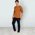 Lycra Nylon Logo Printed Track Pant for Men 