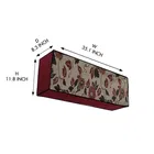 Polyester 1.5 Ton AC Cover, Multicolor