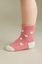 Cotton Spandex Ankle Length Socks for Kids 