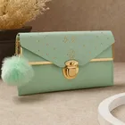 Women's Party wear/ Casual Hand wallet clutch Light Green Style 5 ,One Size