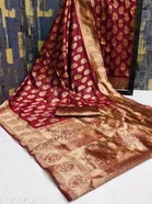 Banarasi Silk Zari Woven Saree for Women 