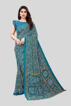 Art Silk Printed Saree for Women 