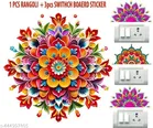Combo of Rangoli Sticker 