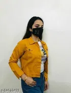 Full Sleeves Denim Jacket for Women 