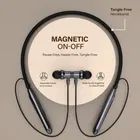 Aroma NB119 Zebra Upto 100H Playtime, ENC, Magnetic On/Off, Fast Charging Neckband Bluetooth  