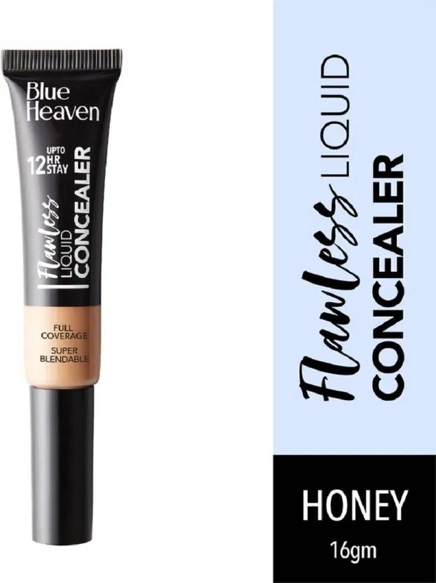 Blue Heaven Flawless Liquid Concealer (Honey 301) (16 ml) (Pack Of 1)