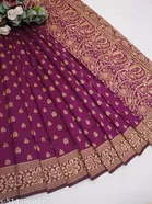 Jacquard Woven Design Saree for Women 