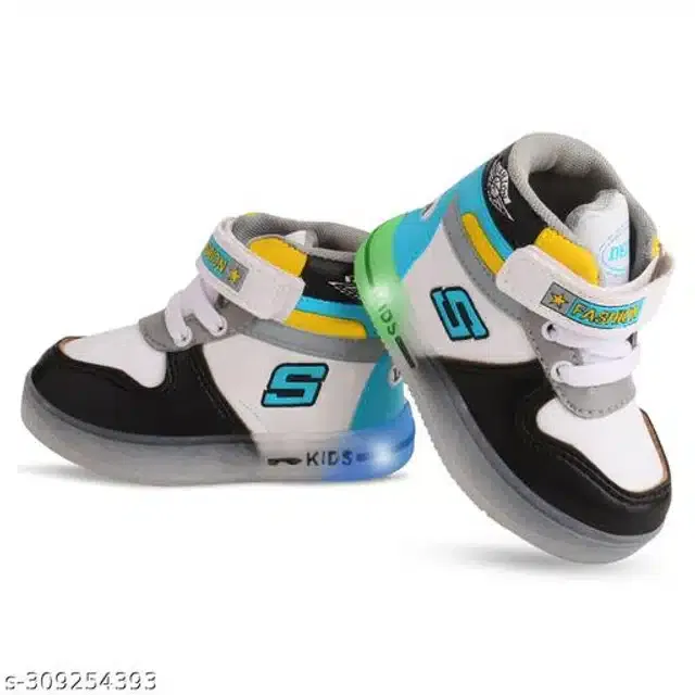 Casual Shoes for Boys (Multicolor, 3.5-4 Years)