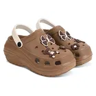 Clogs for Women, Brown 