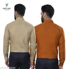 Polycotton Solid Shirts for Men, Multicolor 