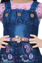 Cotton & Denim Clothing Set for Girls 