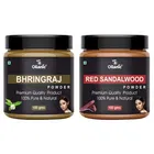 Natural Bhringraj & Red Sandalwood Powder for Skin & Hair 