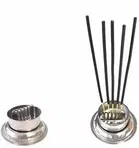 Pallavi Trading Incense Stick Holder/Agarbatti Stand With Ash Catcher, Steel