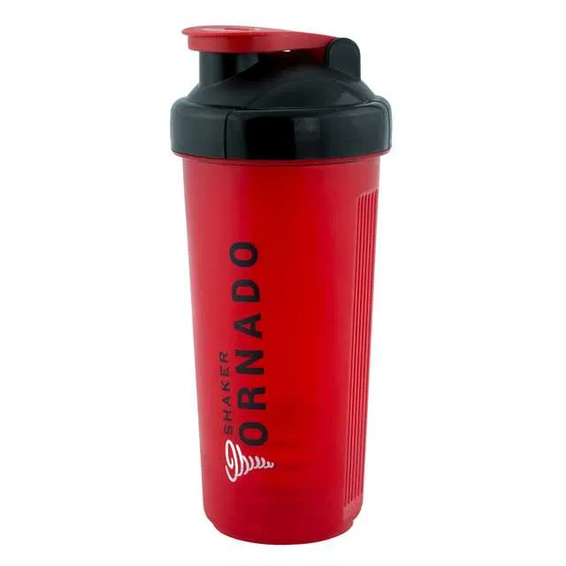 Trueware Tornado Shaker With Photo Box & PP Blender (Red, 750 ml) (TB-01)