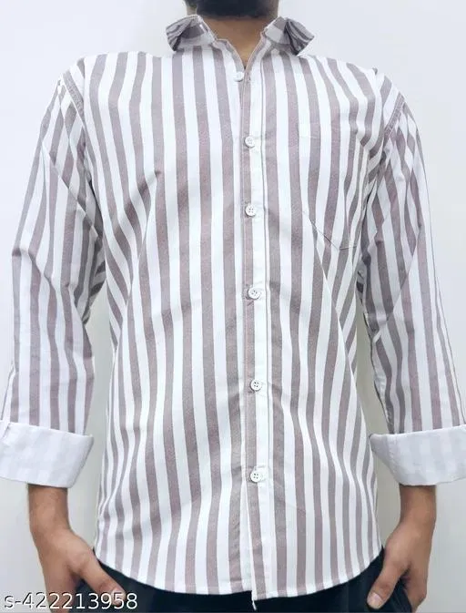 Cotton Blend Checked Shirt for Men, Linning Maroon (XL) Pack of 1