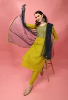 Viscose Rayon Printed Kurta Set for Women 