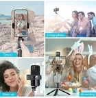 IMMUTABLE Bluetooth Extendable Selfie Stick with Wireless Remote, Selfie Stick, Adjustable and Rotatable Design 