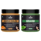 Natural Amba Haldi & Brahmi Powder for Skin & Hair 