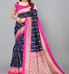Art Silk Printed Saree for Women 