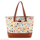 PU Handbag for Women, White