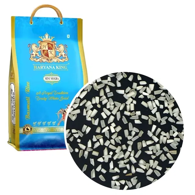 हरियाणा किंग मिनी मोगरा चावल 10 kg