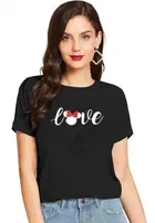 Half Sleeves Printed T-shirt for Women & Girls 