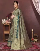 Banarasi Silk Zari Woven Saree for Women 
