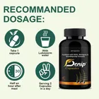 Denip Ayurvedic Amla Bhringraj Sankhpushpi Extracts Hair Growth 60 Pcs Capsules 