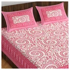 Double Bedsheet with 2 Pillow Covers 