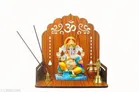 Wooden Classic Home Temple (Brown)