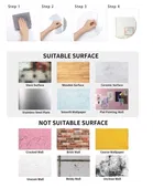 Mirror Finish Wall Stickers & Wallpapers 