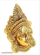 Metal Durga Maa Wall Hanging Idol 